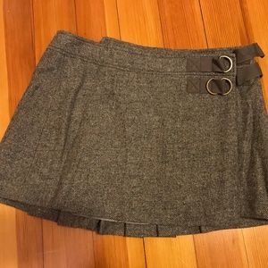 Juicy Couture Gray Wrap Skirt